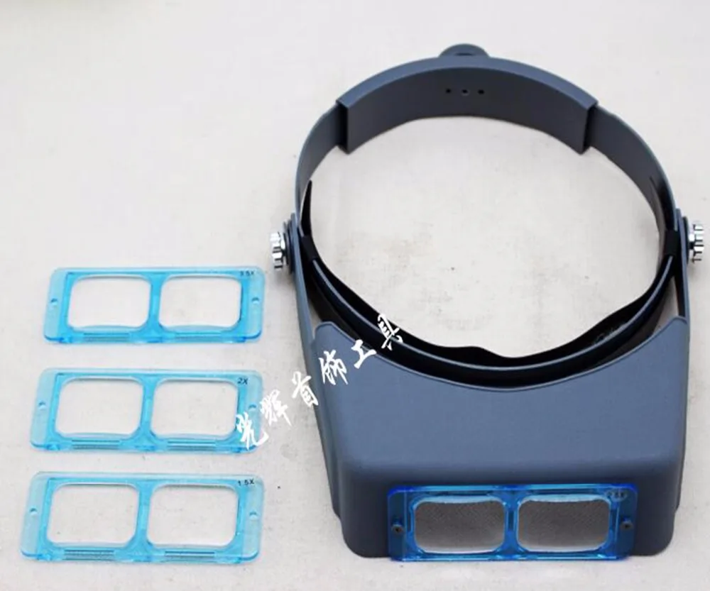 Лупа с головкой американского типа гарнитура лупой одним/четырьмя