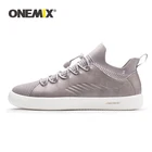 ONEMIX унисекс кожаная повседневная обувь мужские кроссовки Лоферы 2019 классические Дышащие Трикотажные сетчатые кроссовки для скейтбординга теннисная обувь обувь мужская кросовки туфли мужские обувь зимние кроссовки
