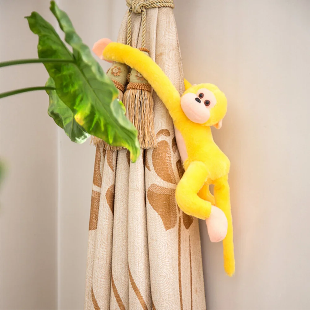 60 см длинная рука обезьяна от руки к хвосту разноцветные плюшевые игрушки