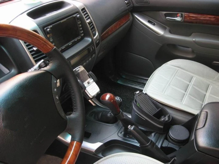 Для Toyota Land Cruiser Prado LC120 2003-2009 аксессуары Luhuezu 2 шт деревянная цветная автоматическая коробка передач ручка переключения передач