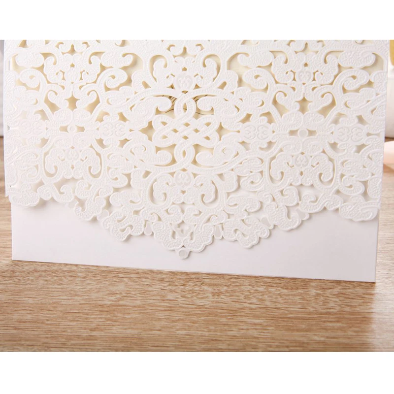 1 шт. образец белая фотография цветочные свадебные приглашения элегантные с