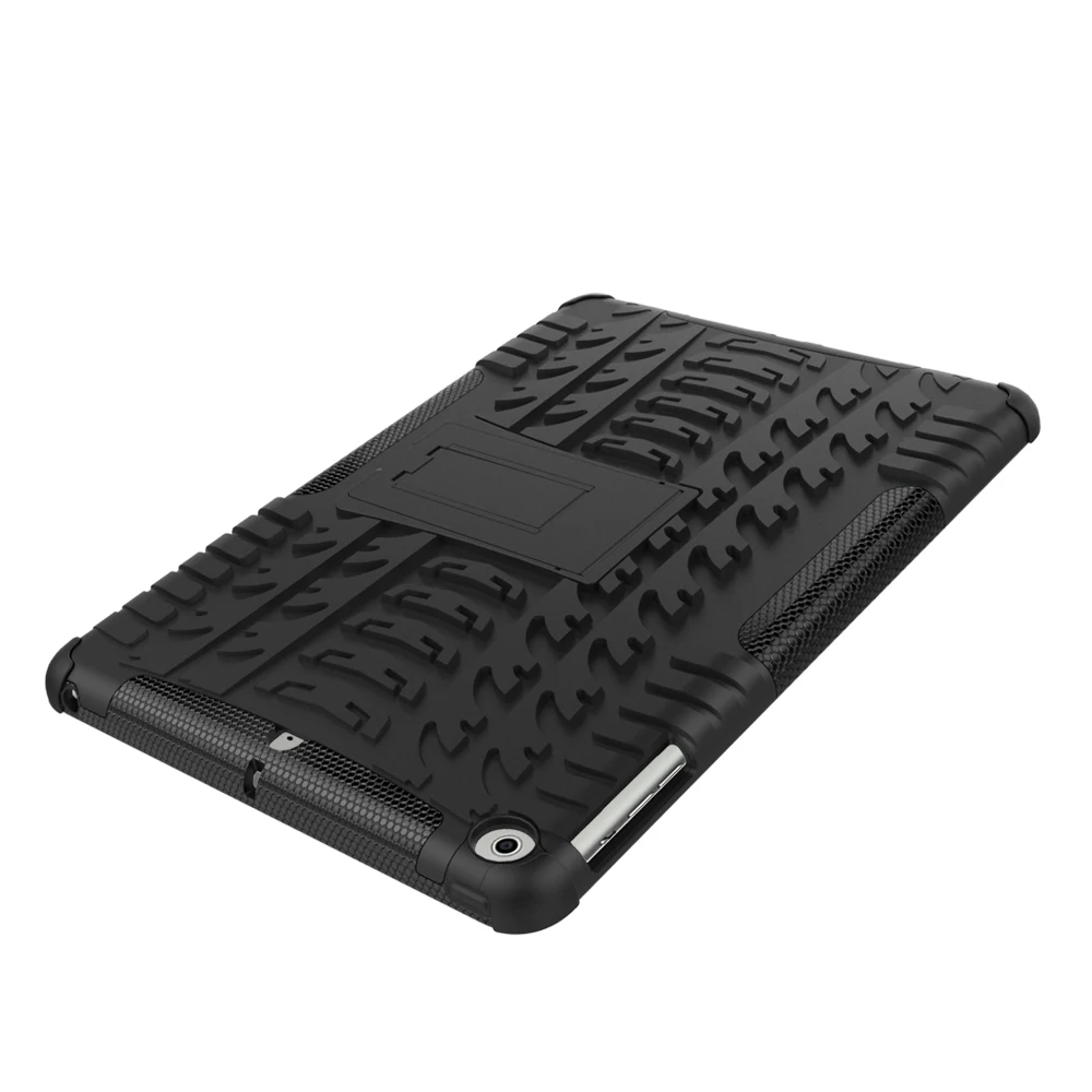 Гибридный чехол для планшета Heavy Duty для iPad Air 2 с жесткой задней крышкой, ударопрочный бронированный пластик + ТПУ # C on.