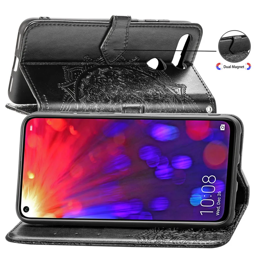 Флип кейс из искусственной кожи для V20 P20 P30 LITE Pro чехол кошелек с отделениями карт
