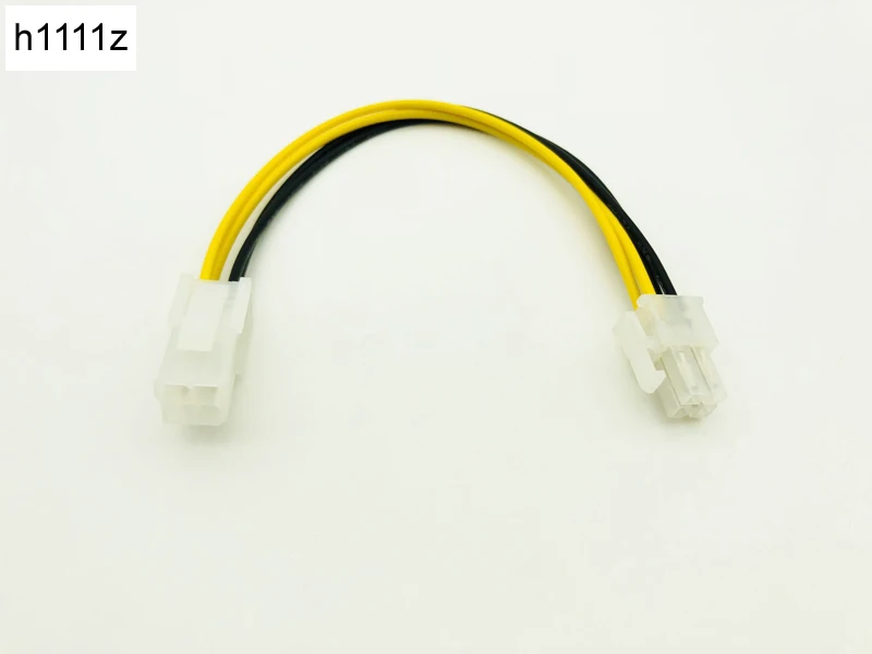 20 см 8 дюймов ATX 4 Pin папа к 4Pin женский ПК источник питания ЦП удлинитель кабель