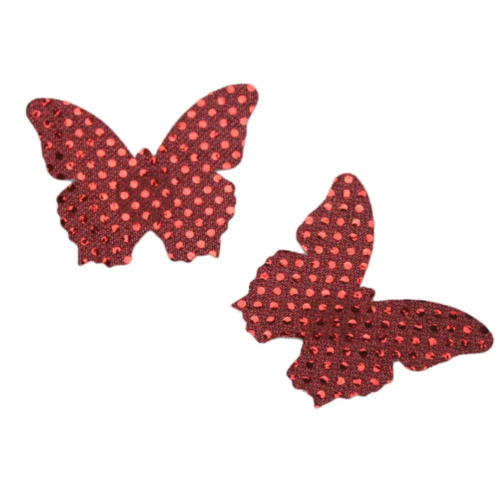 Нижнее белье красная бабочка накладки на соски бесстыдные женские наклейки