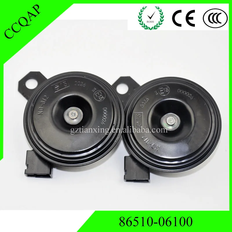 2 шт. 8651006100 высокое качество мощный автомобильный рог для Toyota Corolla Camry 86510 06100 86510-06100
