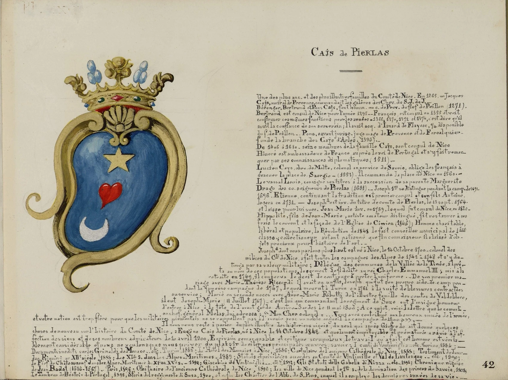 Armorial Peerage Nobiliaire Mirafiore et Fontana Fredda классические холщовые картины винтажные