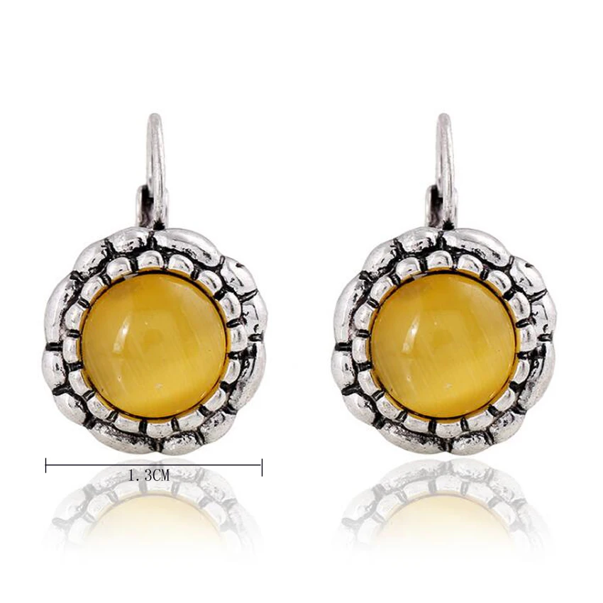 Новые Эффектные серьги клипсы с кристаллами для женщин винтажные желтые