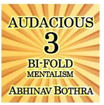 

Audacious 3 :: Bi-Fold Mentalism by Abhinav Bothra magic tricks