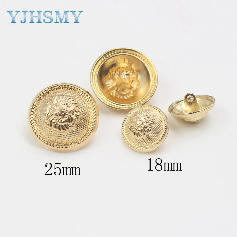 YJHSMY 179162 Модные металлические кнопки DIY аксессуары для одежды ручной работы