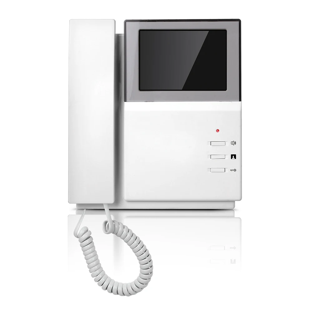 Видеодомофон с ЖК дисплеем 4 3 дюйма комплект системы дверного звонка ИК камера