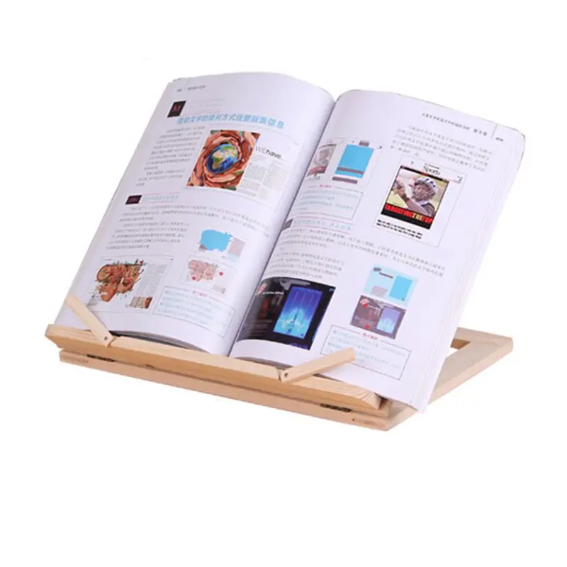 Wooden Frame Reading Bookshelf Bracket - Book Tablet PC Support Music Stand | Канцтовары для офиса и дома
