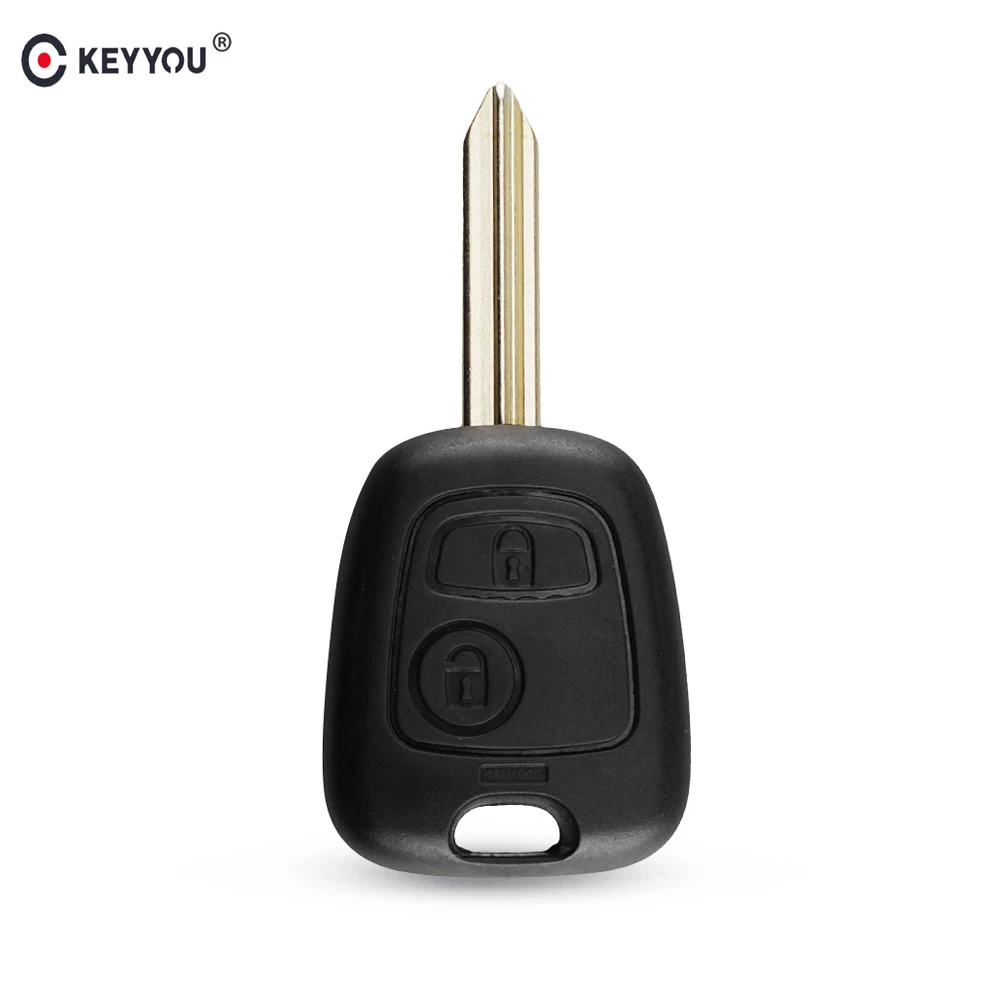 Чехол для автомобильного ключа KEYYOU брелок Citroen C1 C2 C3 Saxo Xsara Picasso Berlingo с 2 кнопками и