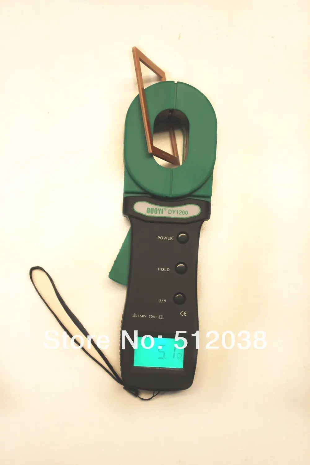 

DY1200 Clamp-on Ground Earth Resistance Tester Multimeter Earth Resistance Meter 0.01 ~1000 Ohm