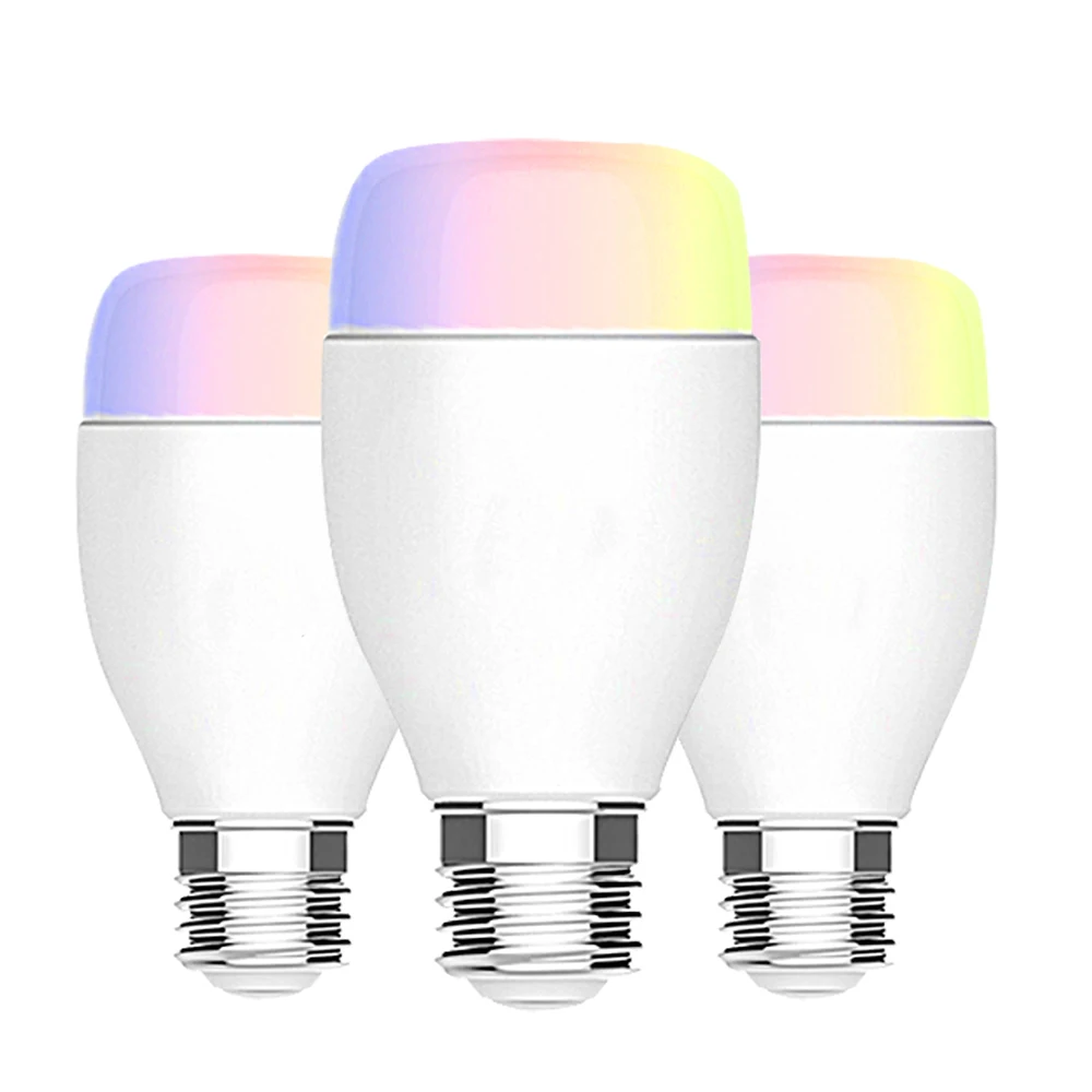 E27 Alexa голос Smart лампочка Led мобильный телефон WiFi удаленного Управление энергосбережения лампочка с затемнением свет умный дом homekit Google