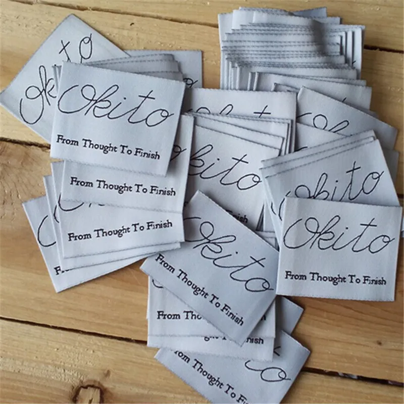 Пользовательское название магазина складывается черная Дамасская тканевая