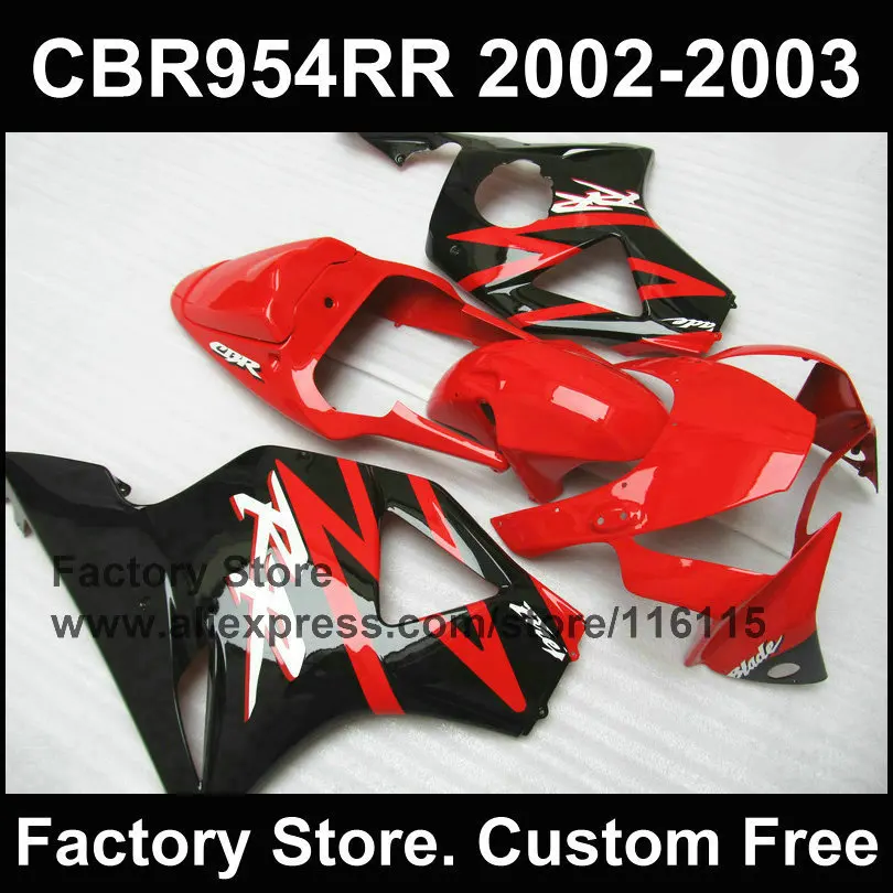 Индивидуальные Обтекатели для HONDA CBR900RR 2002 2003 fireblade CBR 954 RR 02 03 Инжекционный