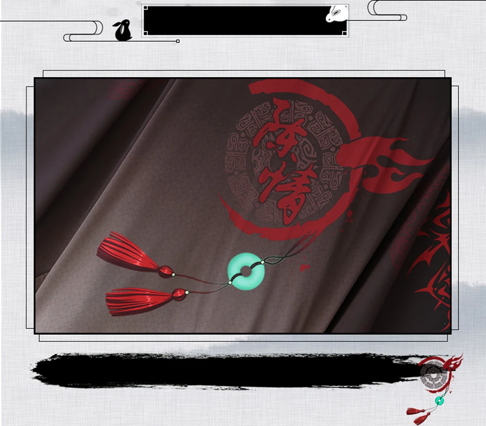 Giancomics аниме Mo Dao Zu Shi плащ пальто Wei Wuxian Lan Wangji костюм для косплея Grandmaster of Demonic