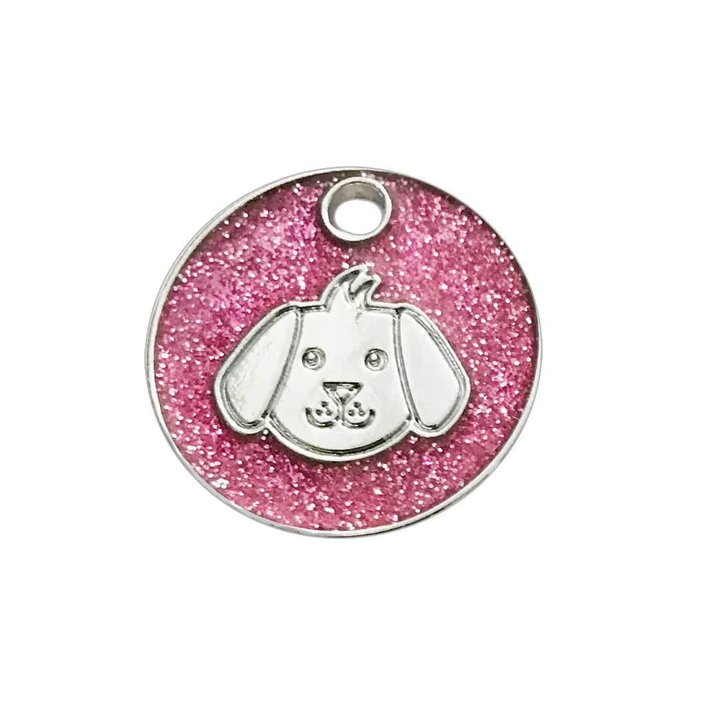 Милый щенок кошка собака ветеринар идентификационная бирка персонализированные