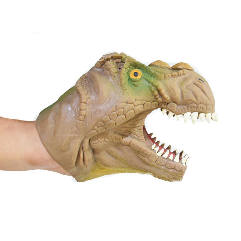 Латексная ручная кукла Dinasour 11*14 см латексная Детская развивающая игрушка