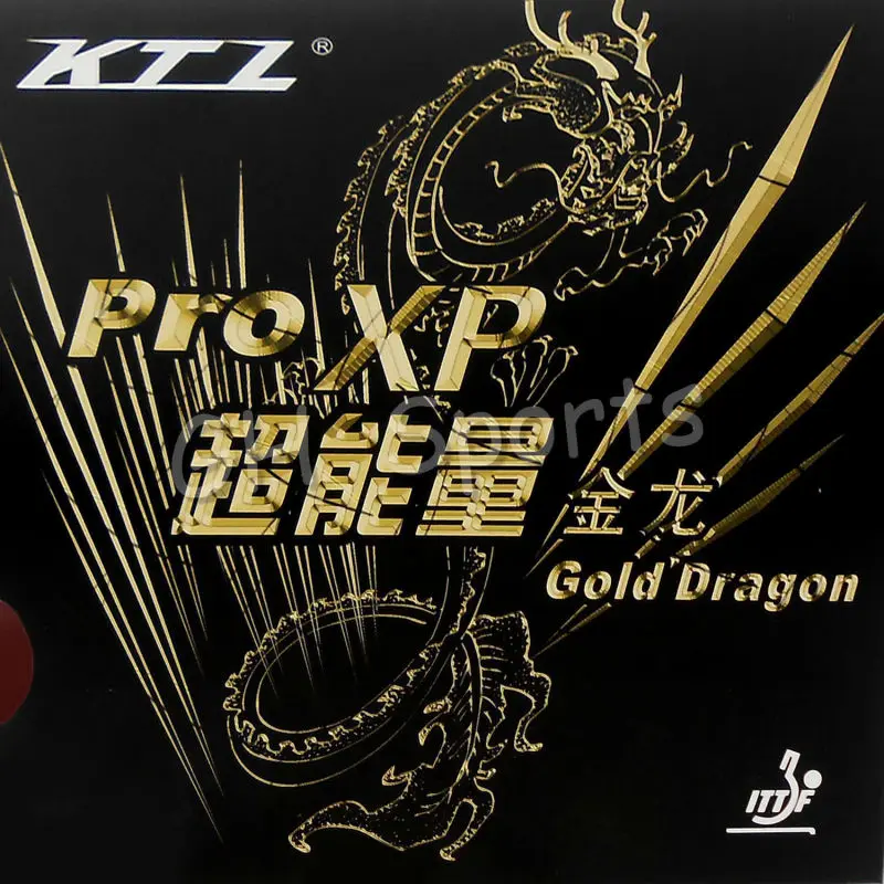 KTL Pro XP (Pro XP) Gold Dragon Pips In Резина с губкой для настольного тенниса (пинг понга)|rubber tennis