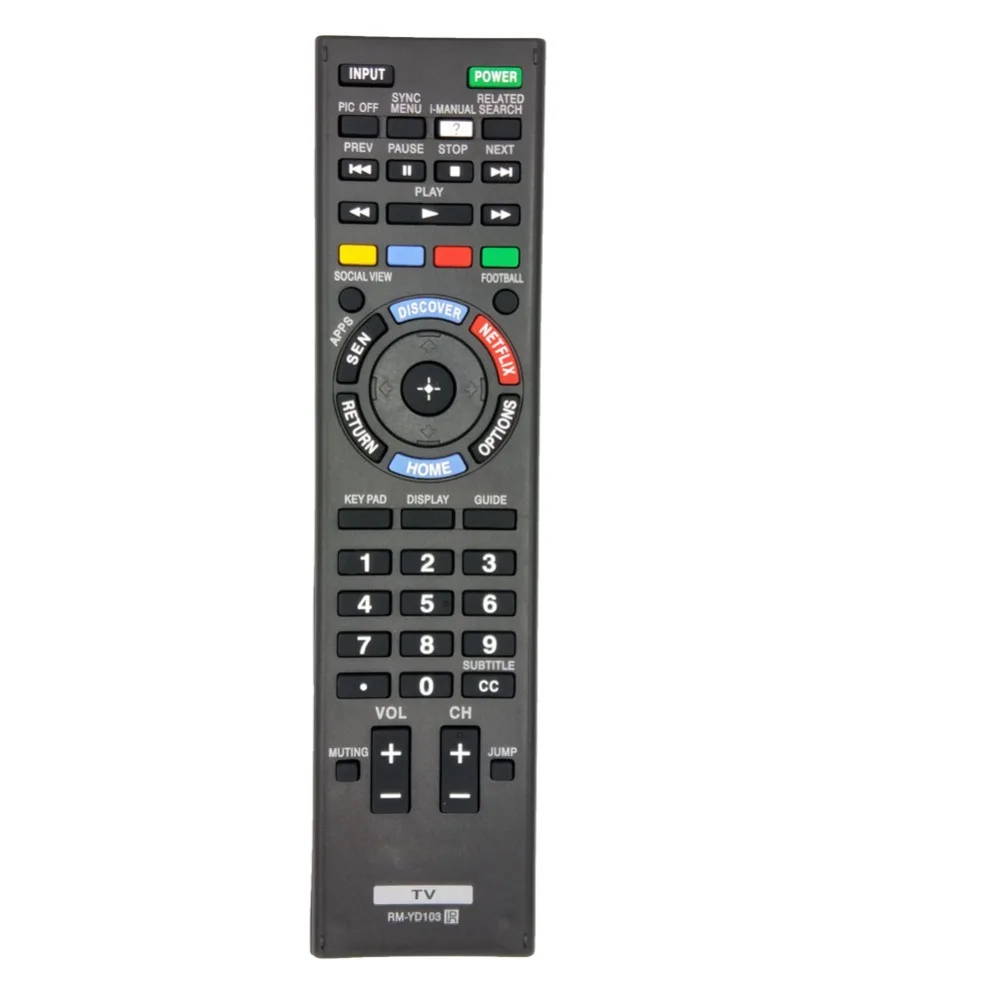 

RM-YD103 пульт дистанционного управления для Sony KDL-32W700B XBR-70X850B ЖК-дисплей ТВ Используется