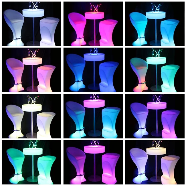 Обеденный стол для барбекю и кофе водонепроницаемый освещения кофейного стола