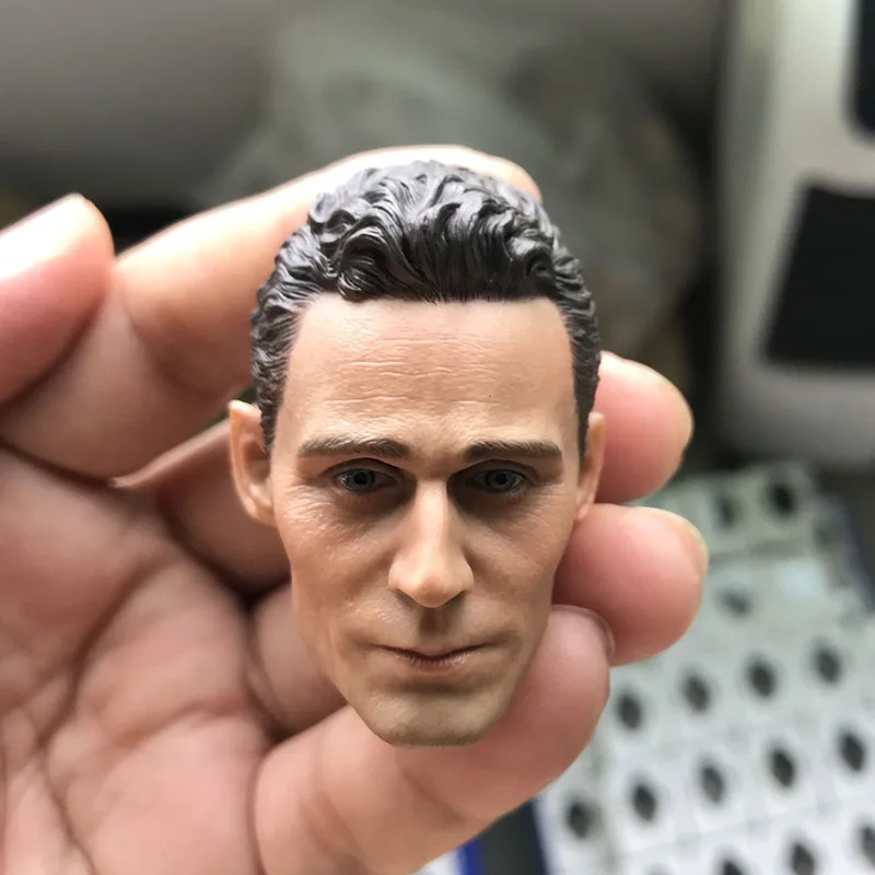 Масштаб 1/6 голова Raytheon Tom Hiddleston Loki для экшн фигурки 12 дюймов|Игровые и