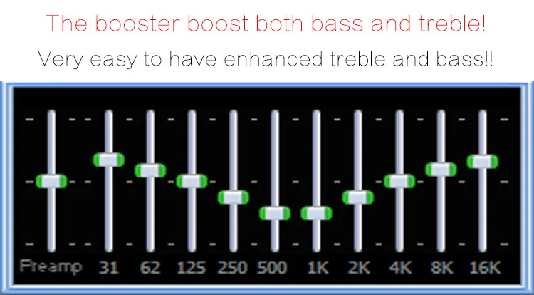 CIRMECH bass booster, предусилитель, наушник, усилитель для наушников, DC12-24V, хороший звук