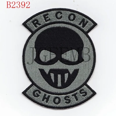 B2392 NSWDG DEVGRU Seal Team 6 Ghosts Recon morale тактический военный вышитый патч - Цвет: B2392