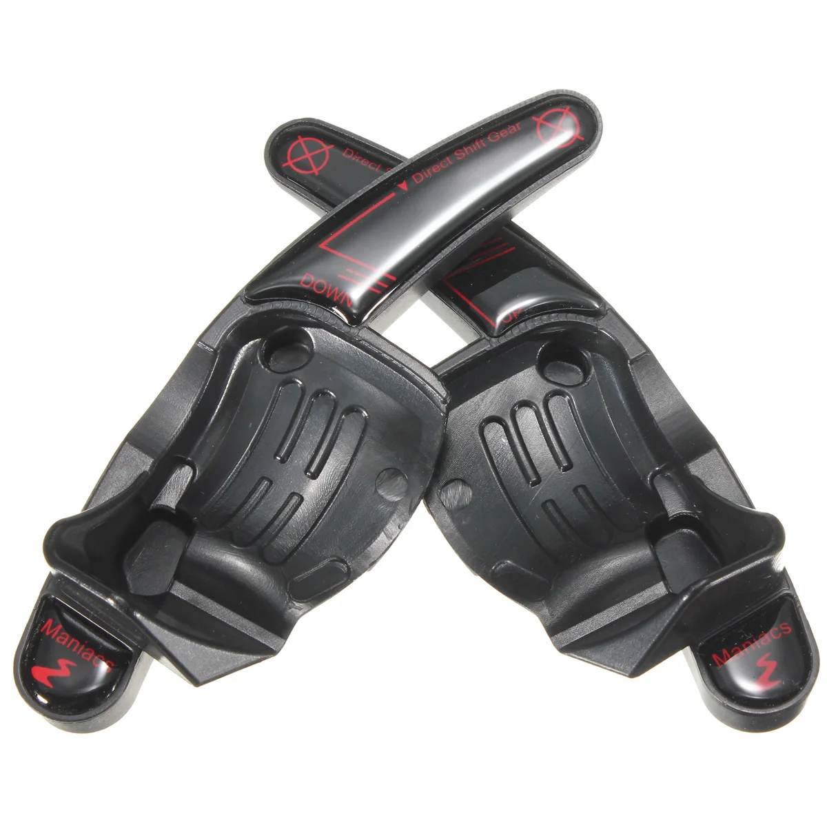 B Carbon Fibre DSG Paddle Shift Extensions Shift Paddles Extensions For for VW Golf 5 MK5 6 MK6 GTI R32 R R20 - Цвет: B