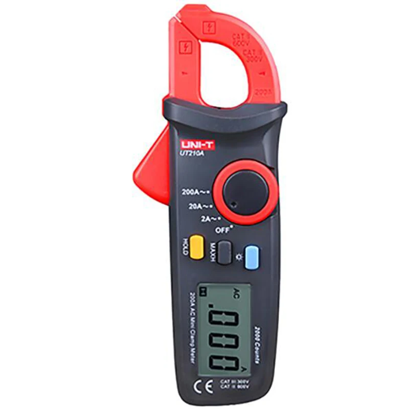 UNI T мини Цифровые токовые клещи UT210A UT210B UT210C UT210D UT210E true rms Авто Диапазон AC DC