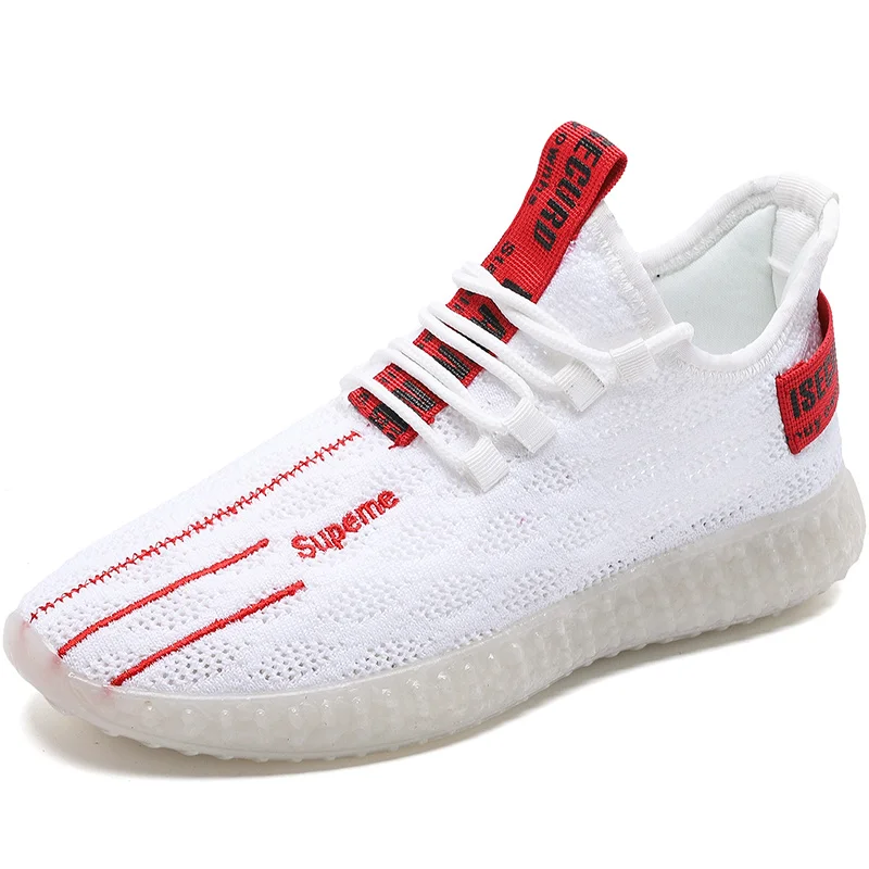 Mens Sports Shoes Summer And Autumn Breathable Non-slip Lightweight Single Trend Wild one Foot Coconut Men Sneakers | Обувь