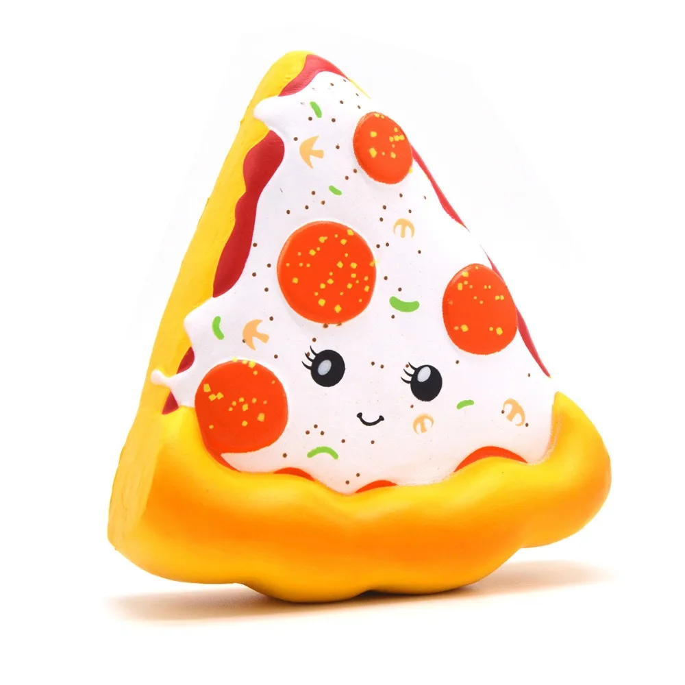 1 шт. Kiibru мягкими пиццы вкусные замедлить рост Jumbo хлеб Kawaii Мультфильм Дети подарок ручной Подушка оригинальной упаковке игрушки