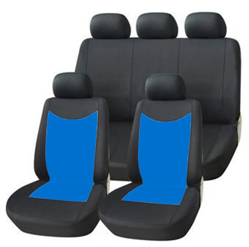 

New High Quality Universal Car Seat Cover 9 Set Full Seat Covers for Crossovers Sedans Auto Interior Styling Decoration Protect