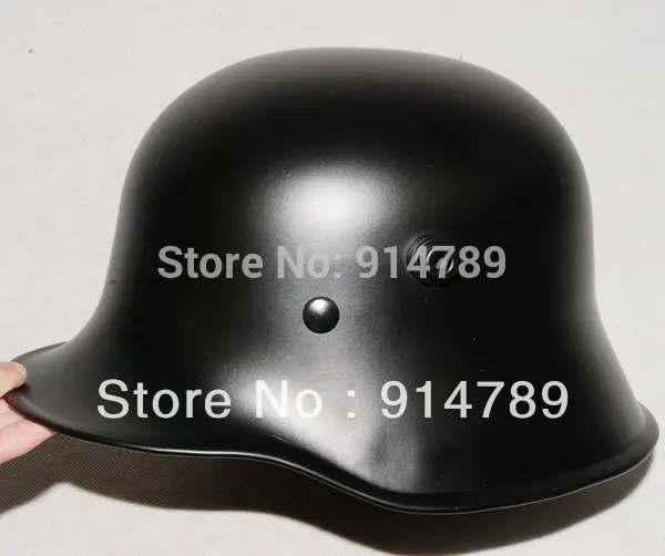 

GERMAN WWI M16 M1916 STAHLHELM STEEL COMBAT HELMET M-1916 BK BLACK -32436