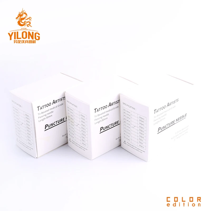 YILONG новый модный уникальный стерилизованный татуировки пирсинг катетер