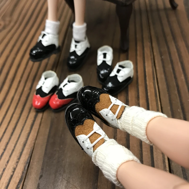 Новинка 2018 1 пара 1/6 обувь в британском стиле для куклы icy blyth azone momoko FR аксессуары |
