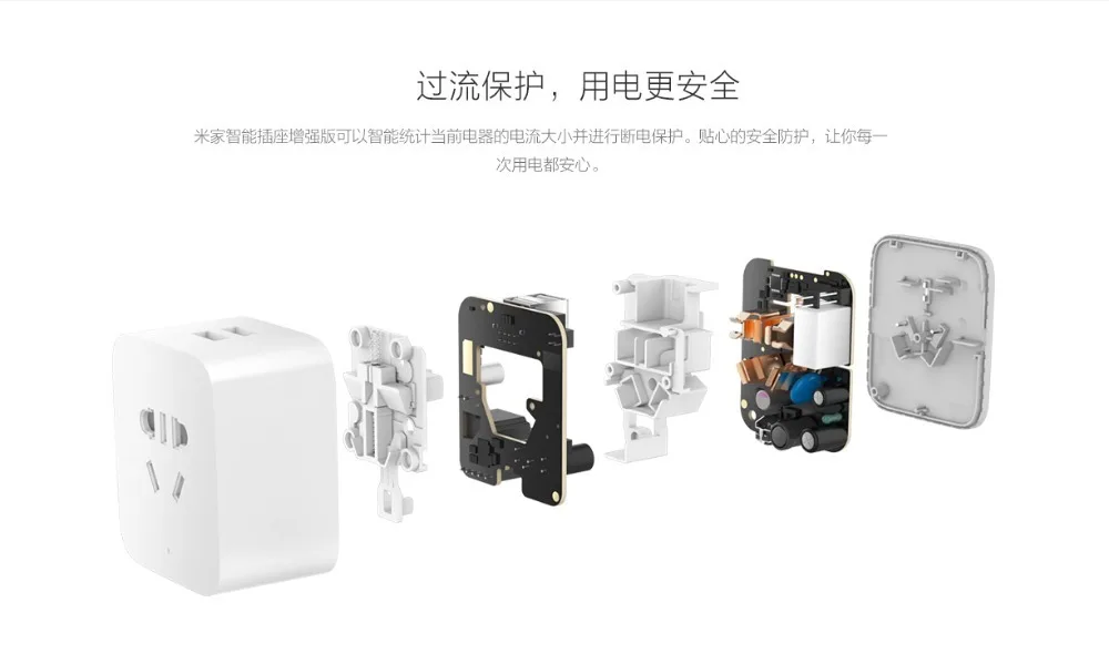 Xiao mi jia Smart mi основное гнездо обновленная версия, с 2 Usb интерфейсом/Bc1.2 Быстрая зарядка для Xiao mi комплекты умного дома