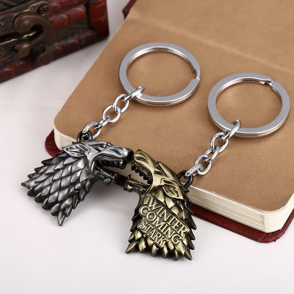 Брелок для ключей с изображением Баратеона тагариена Ланнистера Старка|game of thrones