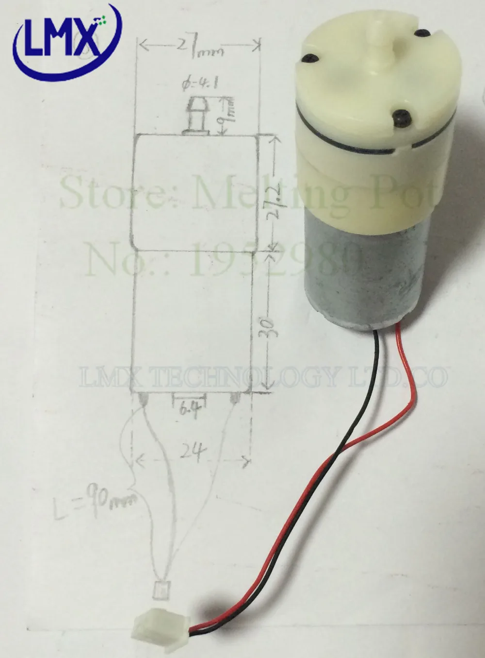 1 шт./лот мини-насос с аккумулятором 3 в | Обустройство дома