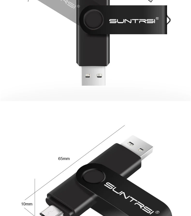 Suntrsi OTG USB флеш-накопитель 128 Гб Тип C ручка-накопитель многофункциональная usb флешка 64 Гб флэш-диск металлический 16 Гб для смартфона/планшета/ПК
