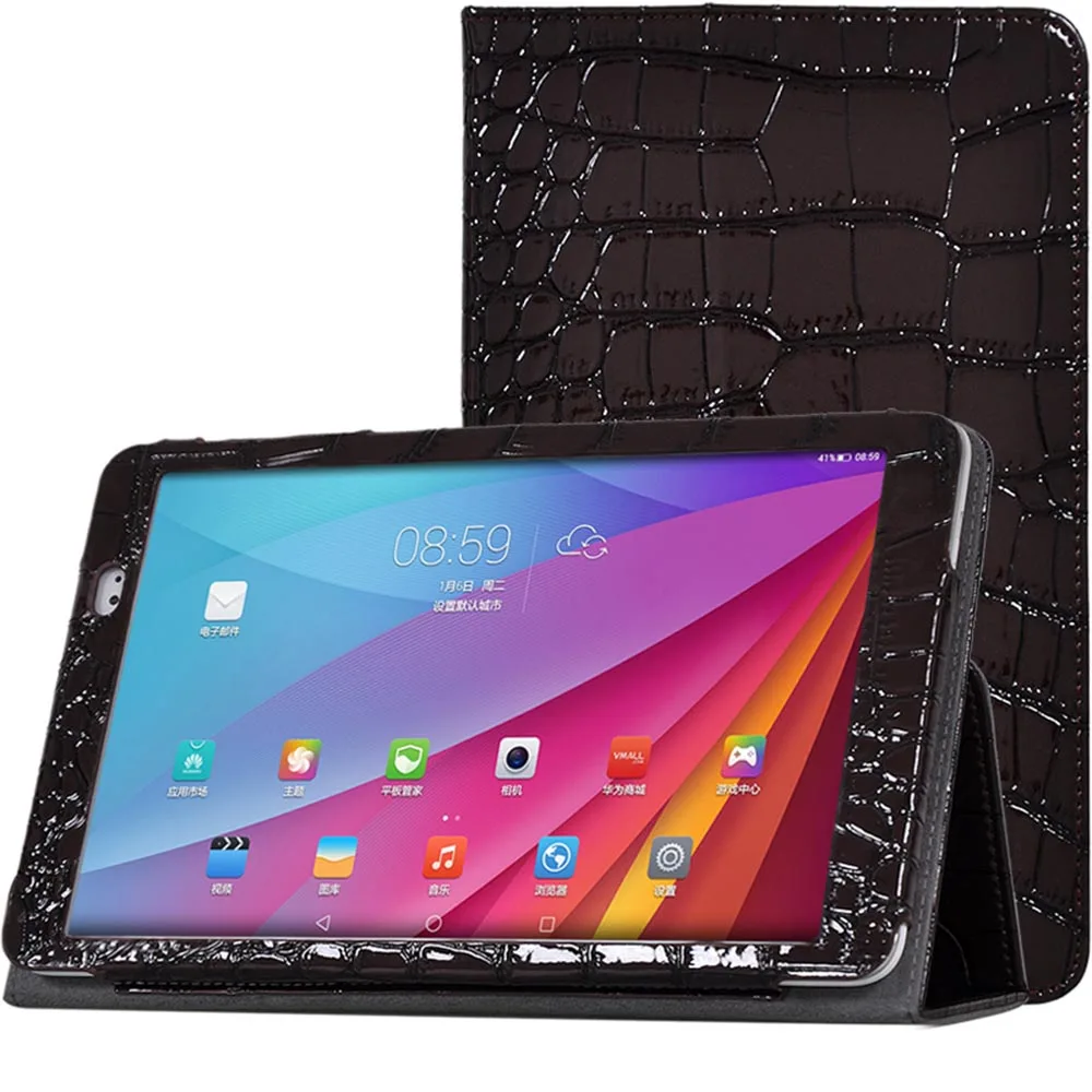 Чехол для huawei Mediapad T1 10 Искусственная кожа Чехол Funda для huawei Honor Note 9,6 T1-A21W T1-A21L T1-A23L чехол+ стилус для сенсорного экрана