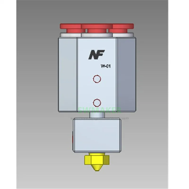 1 Набор полностью металлическое водяное охлаждение Hotend Bowden-подача жидкое 0 4 мм 75