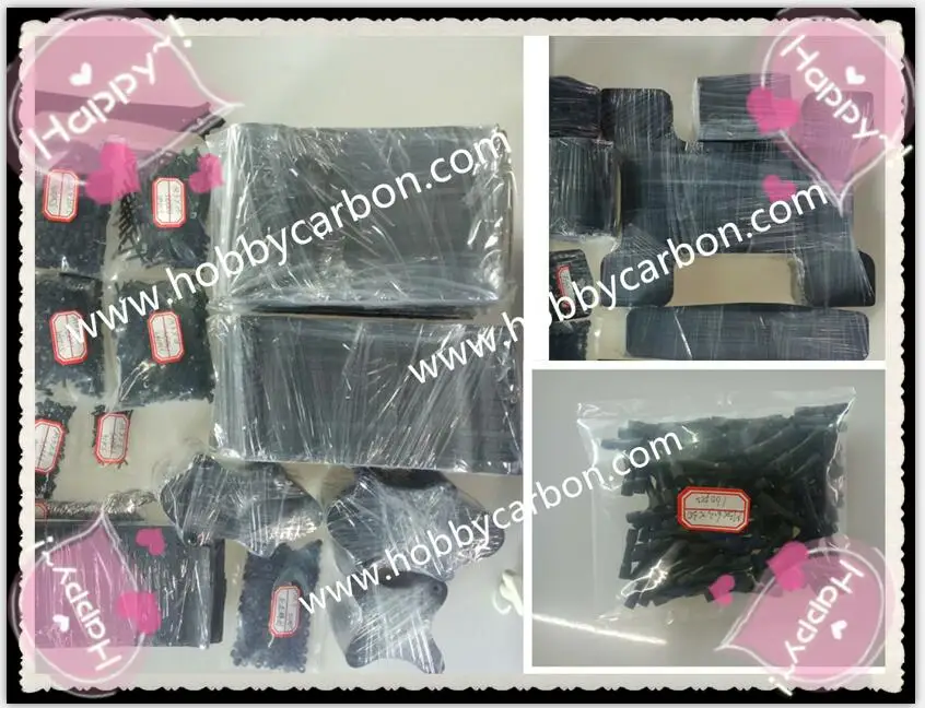 HOBBY CARBON 4.0X400X500mm 2 шт./упак. 400x500 twill matte 4 0mm Surface 3K 100% full Carbon Fiber Plate | Игрушки и хобби
