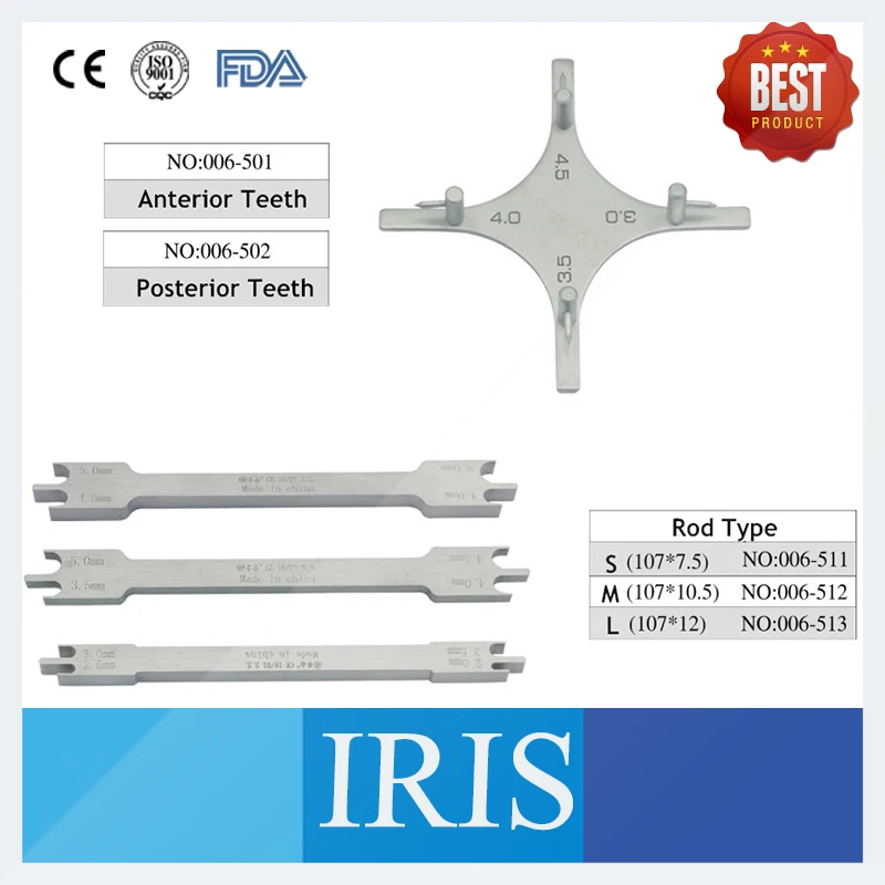 

Orthodontics Instruments Bracket Positioner/ Dental Bracket Positioning Gauge Accurately Measures Height of Bracket Placement