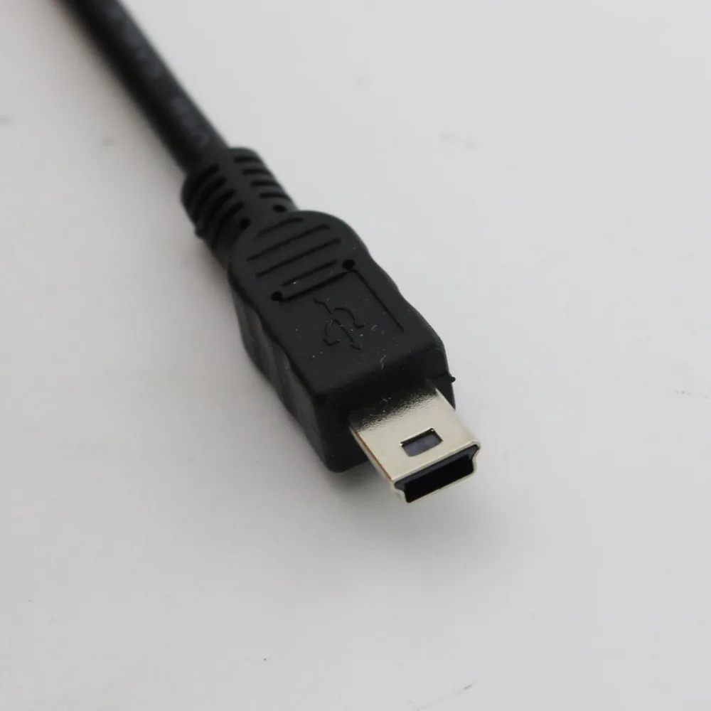 10 шт. 25 см USB 2 0 A папа под углом до мини 5 Pin Кабель адаптер для зарядного