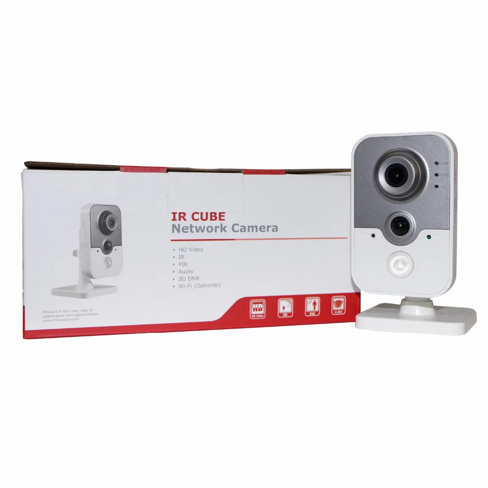 В наличии на складе Hikvision английский Мини Wi Fi Камера DS 2CD2442FWD IW 4MP ИК Куба IP PoE