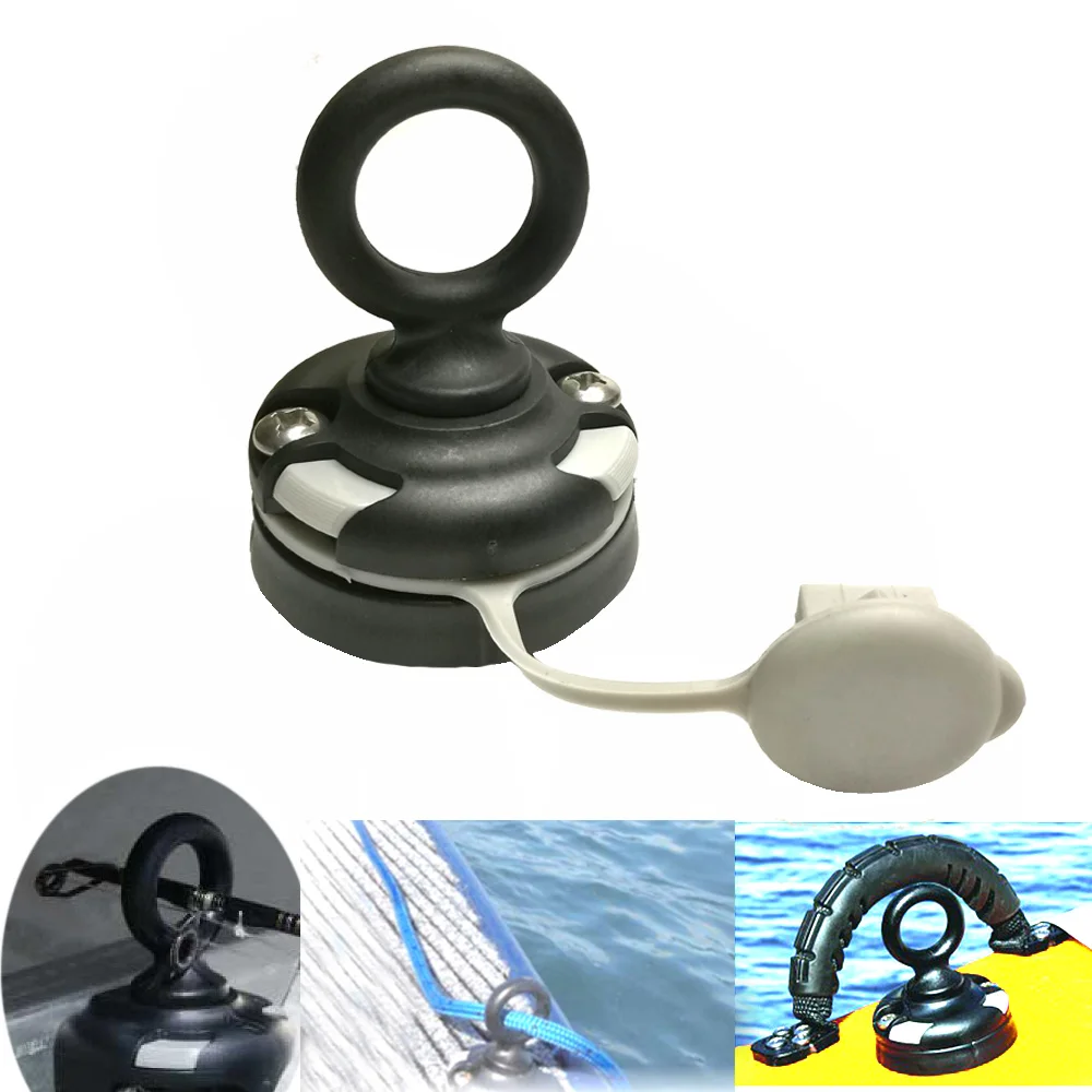 

Kayak Tie Down Eye Track Base Mount Slide Rail System Asccessory Fishing Rod Hold Eye for Marine Boat Yacht Canoe Kayak