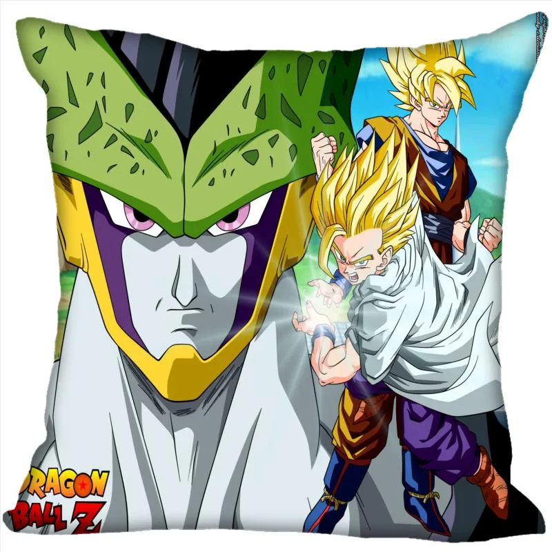На заказ из аниме Goku наволочки dragon ball Z квадратная наволочка Рождественская Наволочка на молнии наволочка 40*40 см, 45*45 см(с одной стороны - Цвет: Pillowcase 7